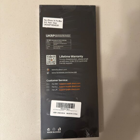 iphone 14 pro max 2 pack clear screen protector - Picture 4 of 7